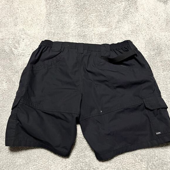 5.11 511 Tactical Shorts Womens 20 Black Ripstop Cargo - Picture 3 of 8
